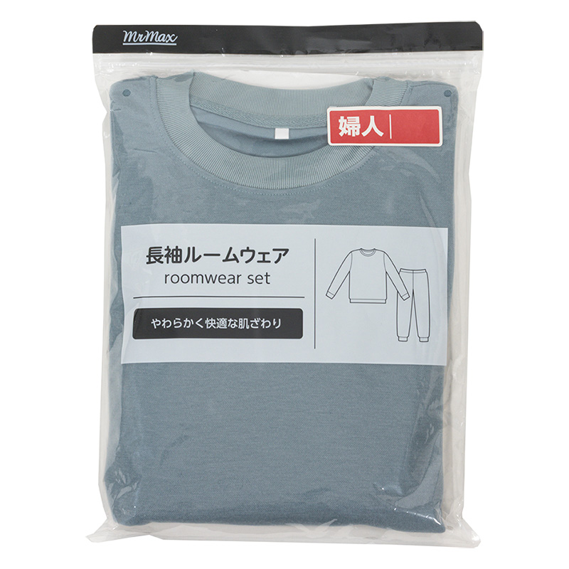 レディース 長袖 ルームウェアセット