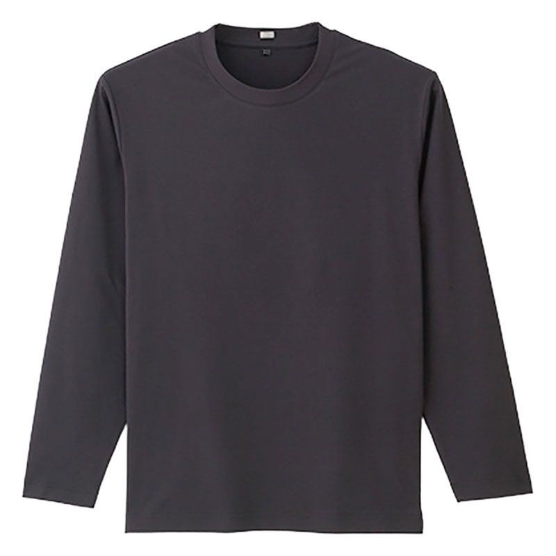 メンズ 長袖 リラクシングＴシャツ ブラック