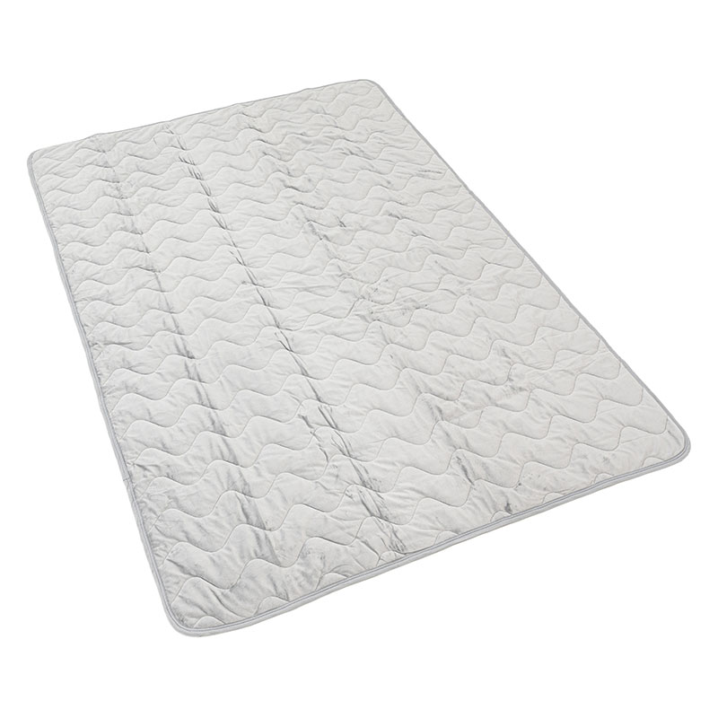 リラックス寝具 敷きパッド Dダブル(140×200cm)グレー 6415-061(GY)