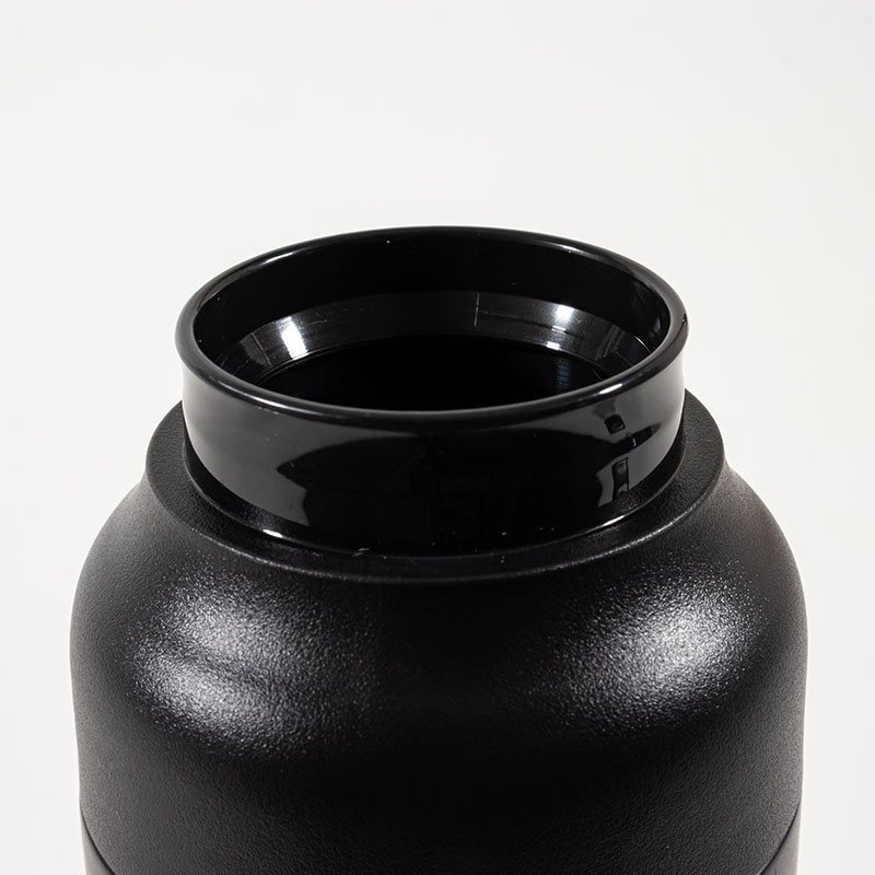 大きな氷も入る ステンレス マグボトル ワンプッシュタイプ 600ml ブラック 保温・保冷 MX-HWMB600BK
