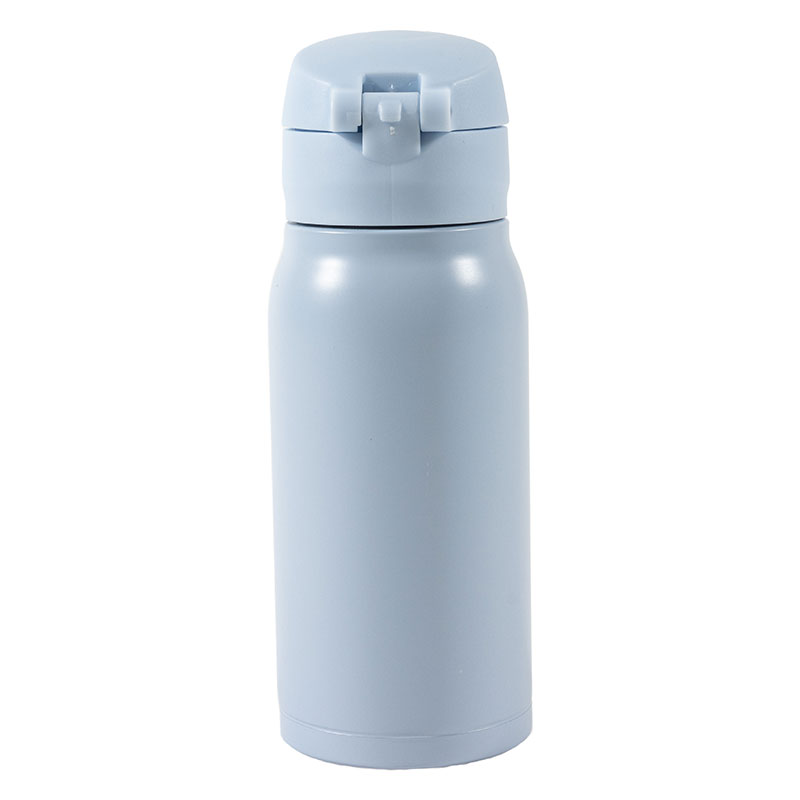 パッキンを失くさない ステンレスマグボトル ワンタッチタイプ 350ml ブルー 保温・保冷 MX-WMBS350BL