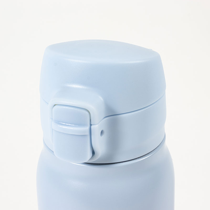 パッキンを失くさない ステンレスマグボトル ワンタッチタイプ 350ml ブルー 保温・保冷 MX-WMBS350BL