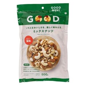 ほどよい塩味ミックスナッツ 500g