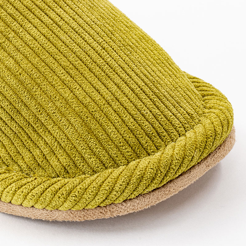 コーデュロイ スリッパ フリー(24～26cm) カーキ
