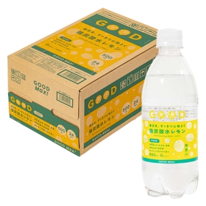 毎日を、すっきり心地よく 強炭酸水 レモン 0カロリー 無果汁 1箱（500ml×24本）