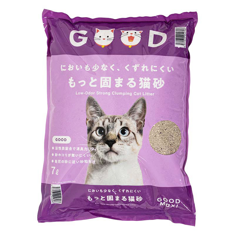 においも少なく、くずれにくい もっと固まる猫砂 7L
