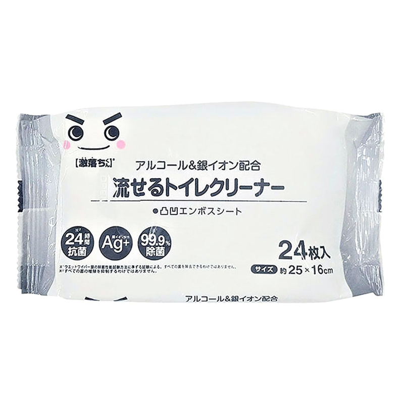 激落ちくんMax 流せるトイレクリーナー 24枚