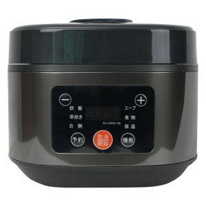 土鍋加工 厚釜炊飯器5.5合 NX-5.5RC01 ブラック