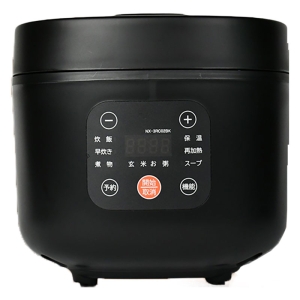 極旨炊飯器 3合炊き NX-3RC02 ブラック