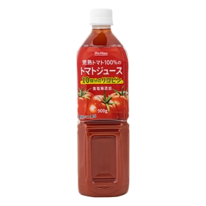 完熟トマト100%ジュース 10個のリコピン PET 900g