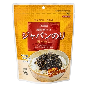 韓国味付けジャバンのり 70g