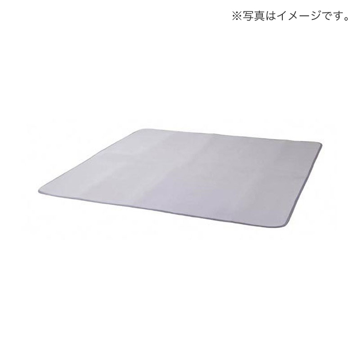 洗えるコットンラグ 130×185cm グレー