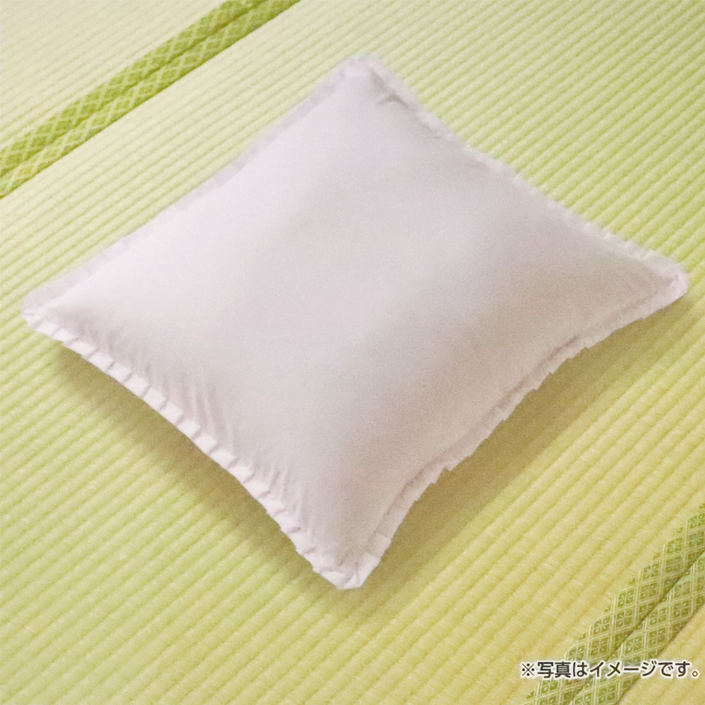 白地座布団カバー 八端判 59×63cm ホワイト