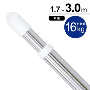 ステンレス伸縮竿 3m
