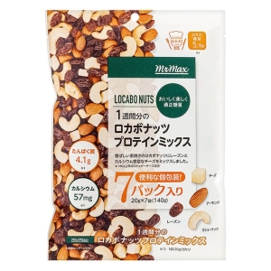 1週間分のロカボナッツ プロテインミックス 140g(20g×7袋)