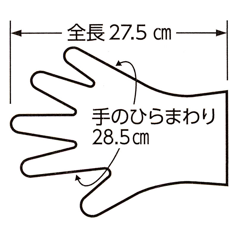 使いきりポリエチレン手袋L 100枚入