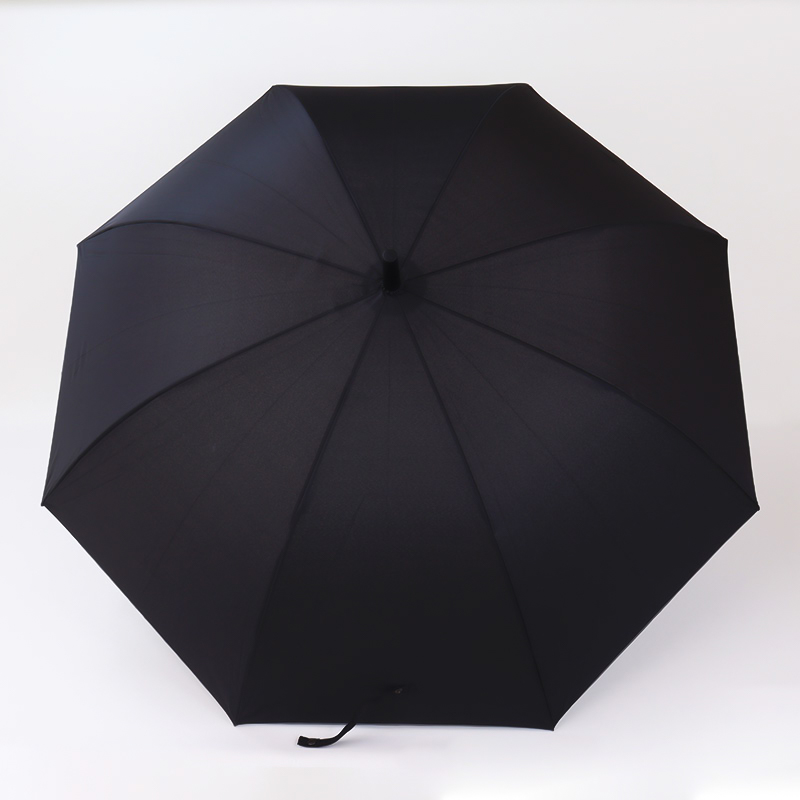 耐風パイピング長傘 65cm ブラック