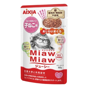 MiawMiaw ジューシー 子ねこ用 あじわいまぐろ 60g