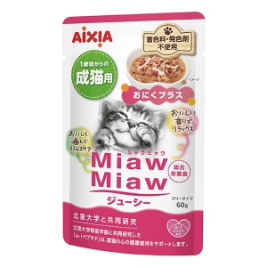 MiawMiaw ジューシー おにくプラス 60g