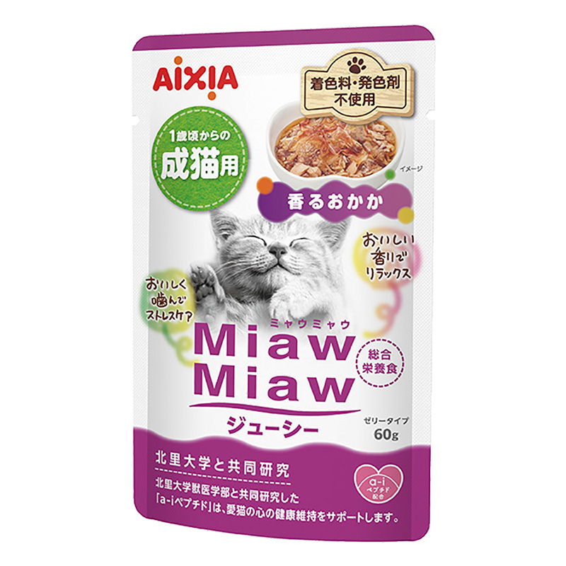 MiawMiaw ジューシー 香るおかか 60g