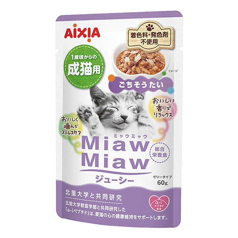 MiawMiaw ジューシー ごちそうたい 60g