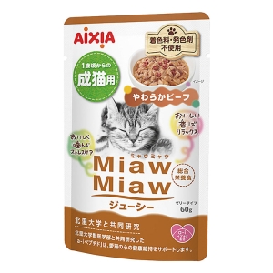MiawMiaw ジューシー やわらかビーフ 60g