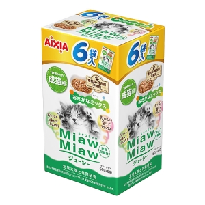 MiawMiaw ジューシー おさかなミックス 60g×6個入