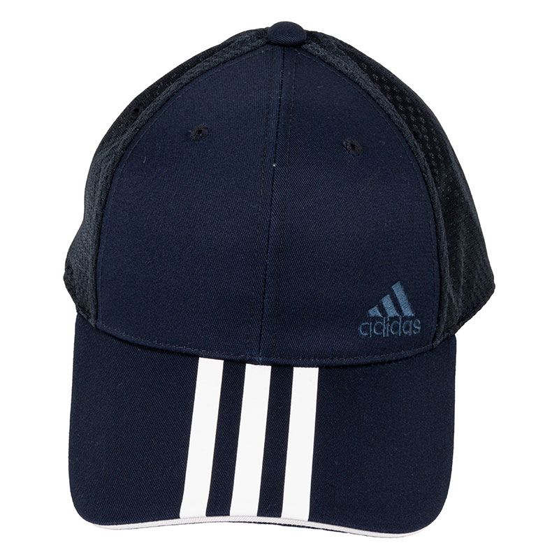 メンズ adidas ツイルキャップ カレッジネイビー