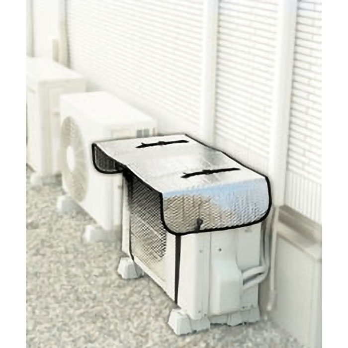 エアコン室外機用 ワイドでしっかり遮熱エコパネル 約W110×H45cm