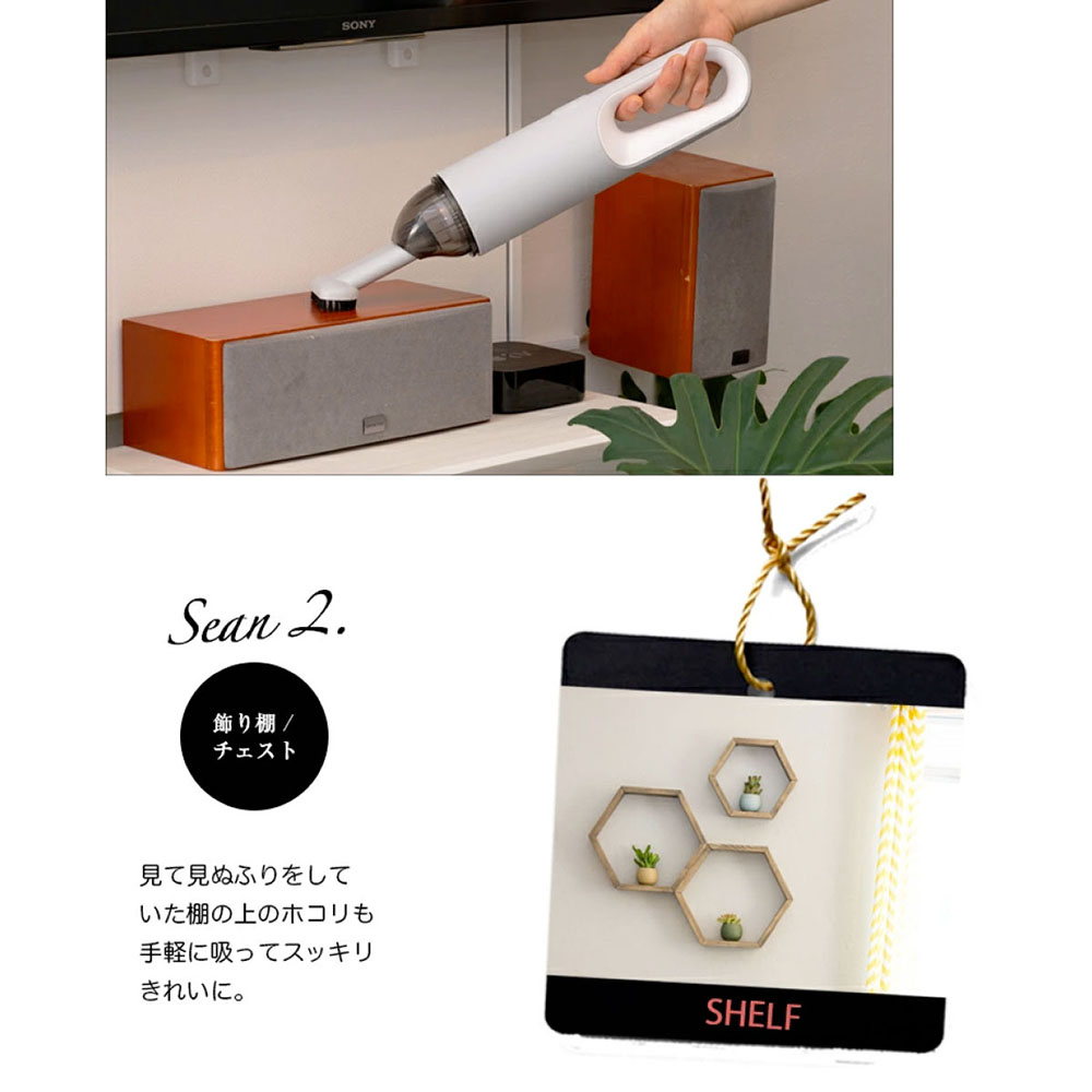 ハンディクリーナー HV-22GY グレー