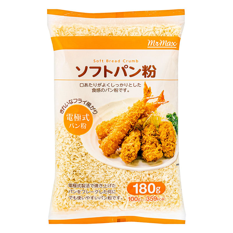 ソフトパン粉 180g