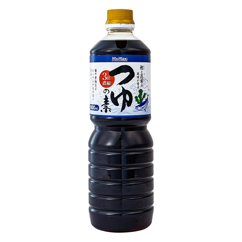 つゆの素 3倍濃縮 1L