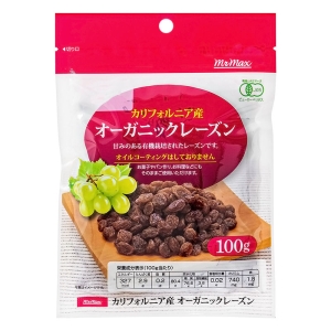 オーガニックレーズン 100g