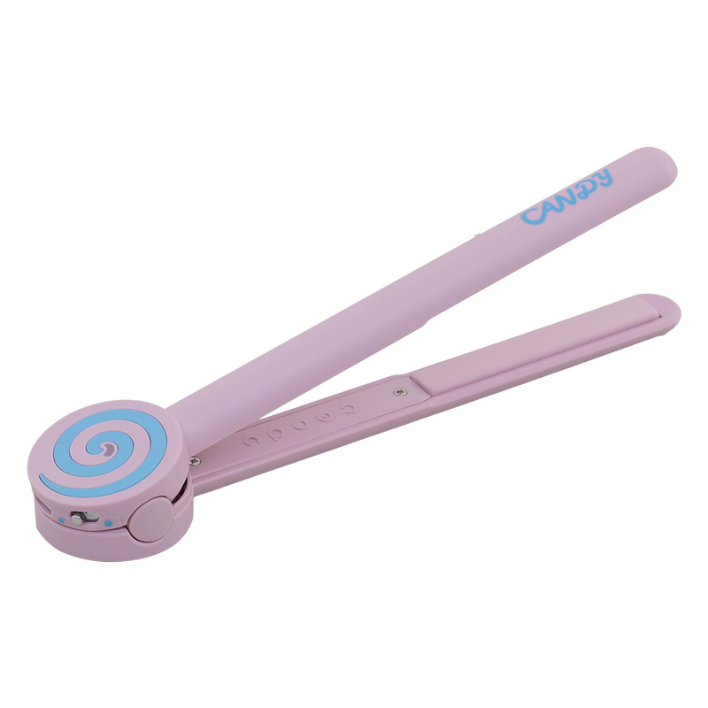 【アウトレット品】キャンディ USB ミニヘアアイロン チェリーピンク CAG01