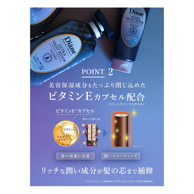ダイアンナイトシャンプー 詰替用 大 660ml