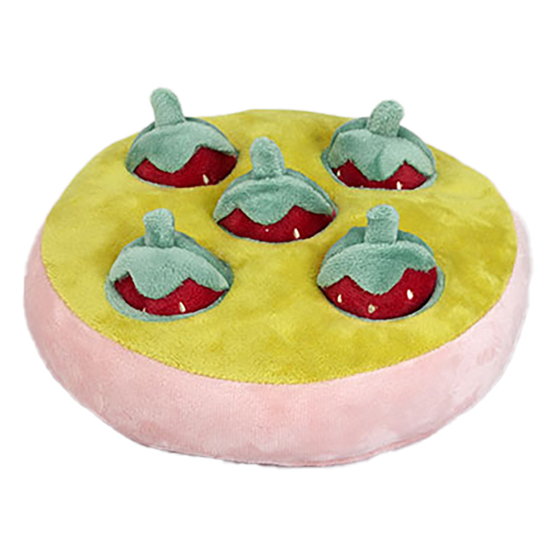 ノーズワーククッション いちご畑