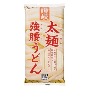 さぬきシセイ 讃岐 太麺強腰うどん 600g
