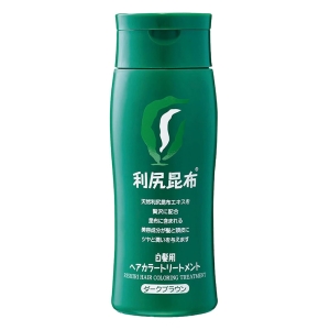 利尻ヘアカラートリートメント 白髪用 ダークブラウン 200g