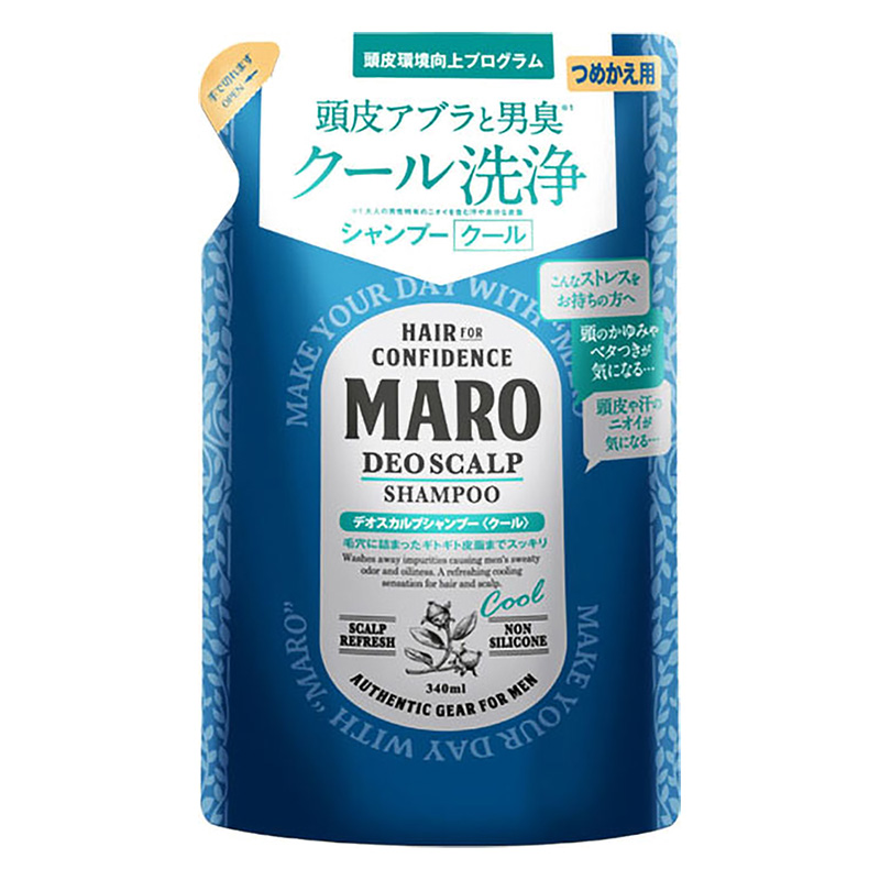MARO スカルプシャンプークール 詰替 340ml