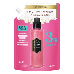 ラボン柔軟剤 フレンチマカロン 詰替3倍 1440ml