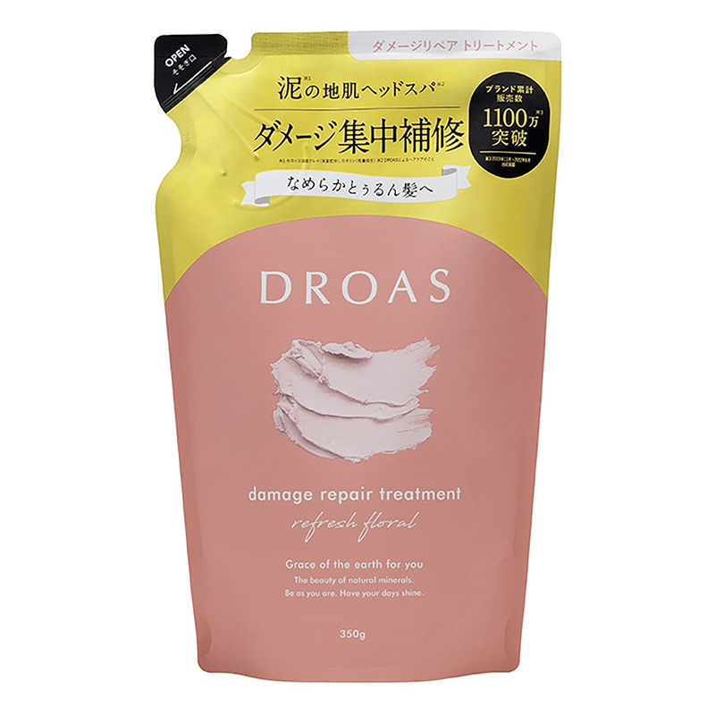 ドロアス ダメージリペアトリートメント 詰替用 350g