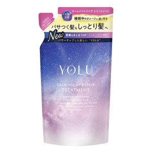 YOLU カームナイトリペア トリートメント詰替 370g ネロリ＆ピオニーの香り