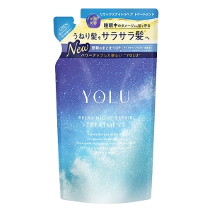 YOLU リラックスナイトリペア トリートメント 詰替 370g ペアー＆ゼラニウムの香り