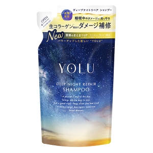 YOLU ディープナイトリペア シャンプー 詰替 350ml ベルガモット＆ムスクの香り