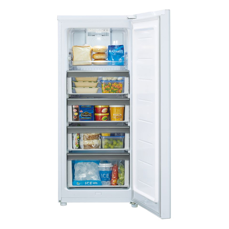 【お取り寄せ商品】134L ファン式冷凍庫 AQF－F13R マットホワイト