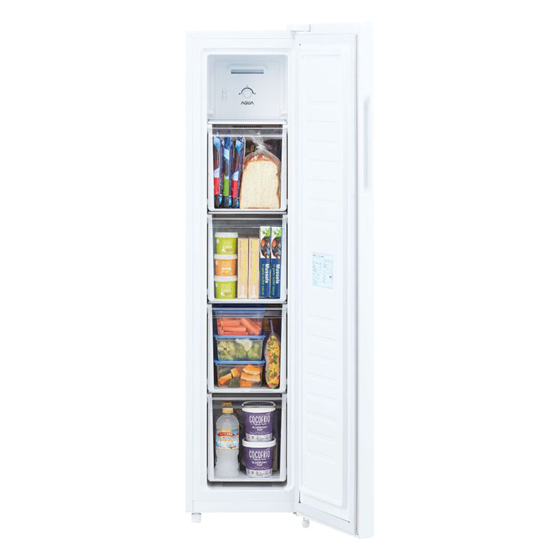 【お取り寄せ商品】105L ファン式冷凍庫 AQF-SF11R ホワイト