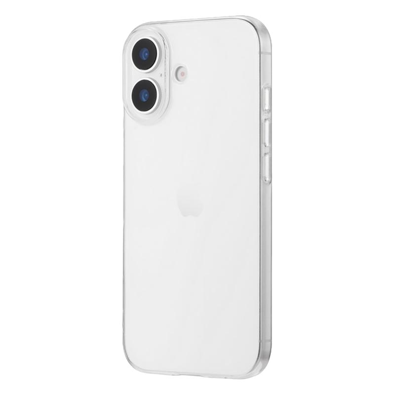 iPhone17ケース「UTILO Soft」耐衝撃ソフトケース クリア LN-IM25CSTCL
