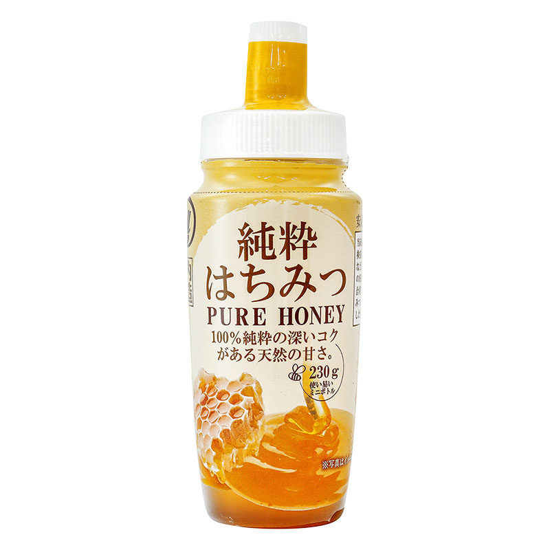 純粋はちみつPUREHONEY 230g