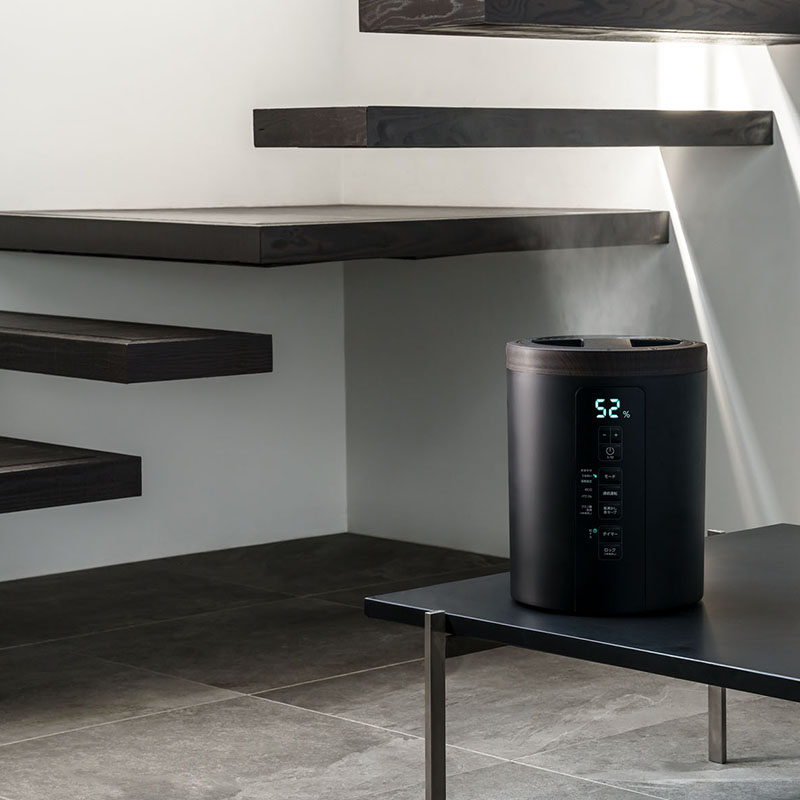 多機能スチーム加湿器 スチームポット ST-T2370BK