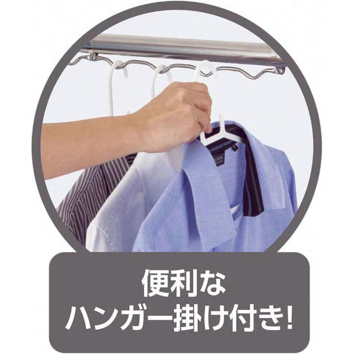 ステンレスX型布団干し 98~153×奥行66×高さ125cm